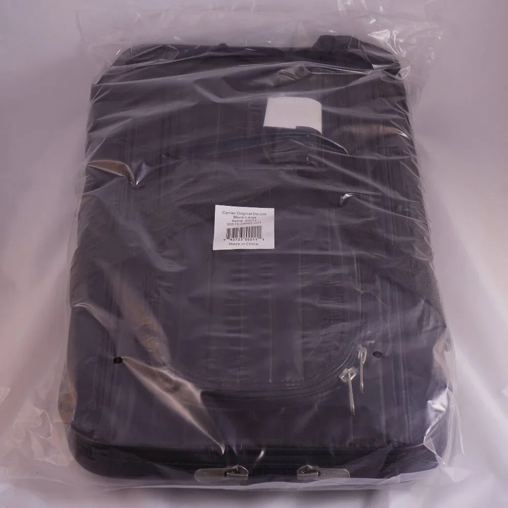 Worldwise Original Deluxe Large Pet Carrier Black – New Sealed